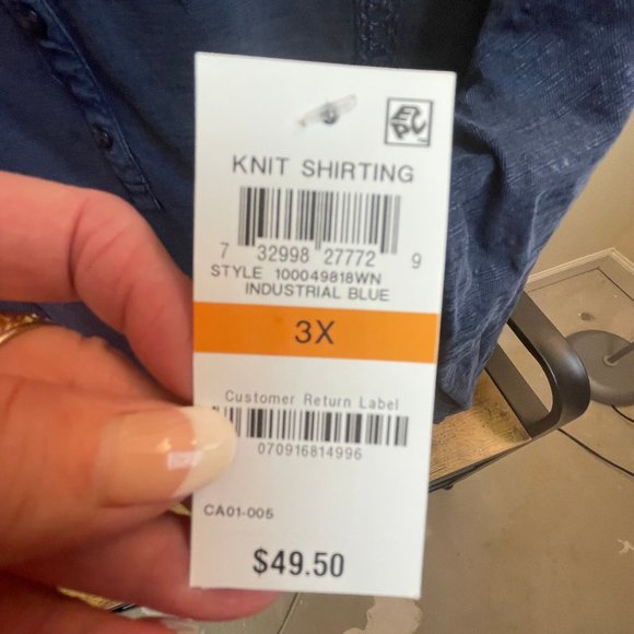 Style & Co Pull-On Casual Top, 3X - Picture 15 of 15